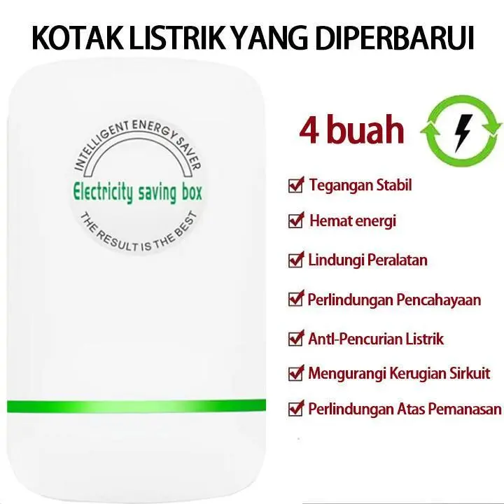 Alat Penghemat Listrik Hemat Daya Listrik Electricity Saving Box Token Meteran Rumah Ac Kulkas Paling Efektif 3