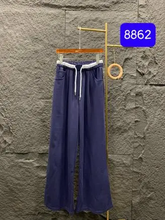 QUẦN SUÔNG XANH LƯNG TRẮNG 8862