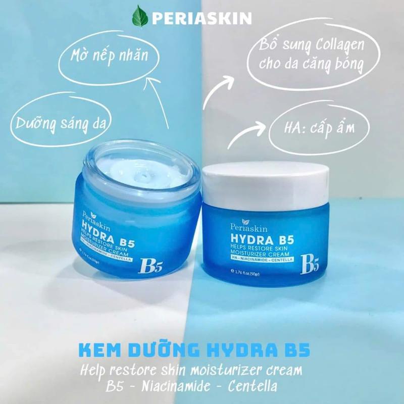 Kem dưỡng cấp ẩm B5 Thuỵ Sỹ HYDRA PERIASKIN 50g