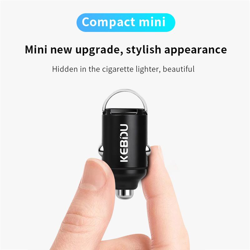 Pengecas Kereta, Kebeteme, 200W, QC3.0 PD, USB Super Pantas, Jenis C, Penyesuai Caj Cepat, 100W USB C, Pengecas Telefon Mini 7
