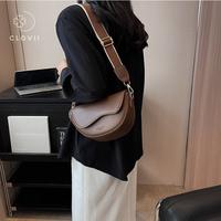 Gambar CLOVII - Tas Wanita Handbag Sling Bag Selempang Shoulder Bag Bahu Fashion Import - PATT - Brown dari Clovii Bloom Kota Administrasi Jakarta Barat 4 Tokopedia