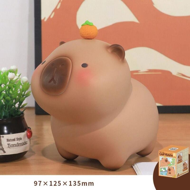 Product Introduction of Capybara Cute Cartoon Guinea Pig Piggy Bank, Home Decoration Desktop Crafts Children's Gifts Saving Money Bank 11