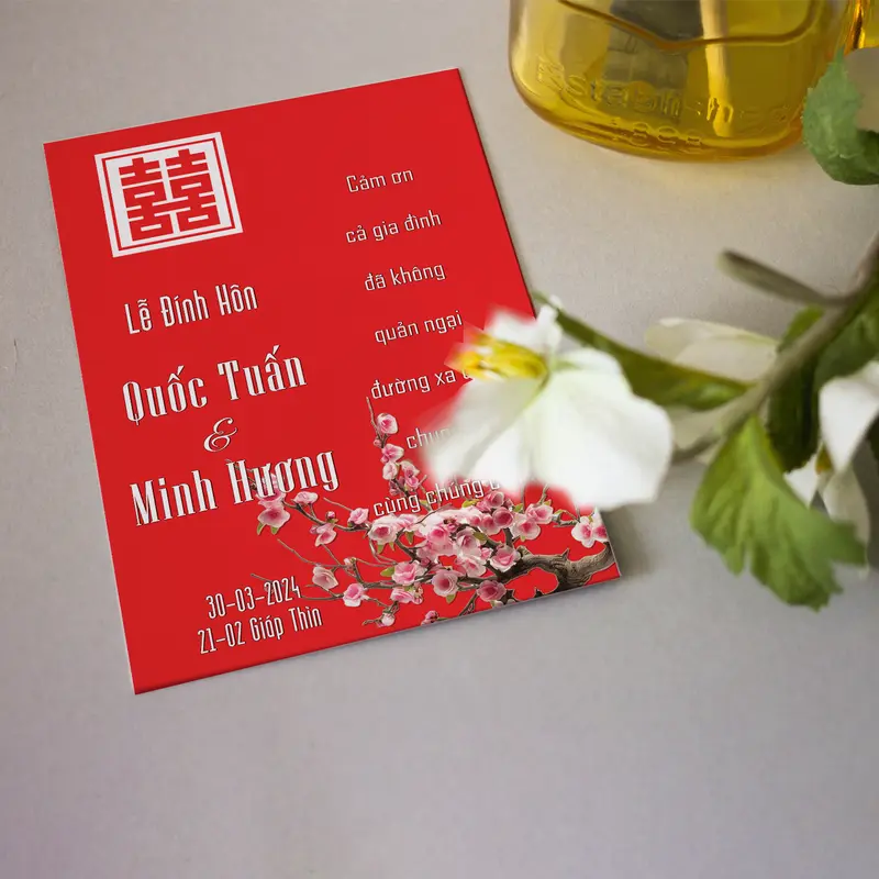 Thiệp lời cảm ơn ( MS : 01 - 10 ) 1