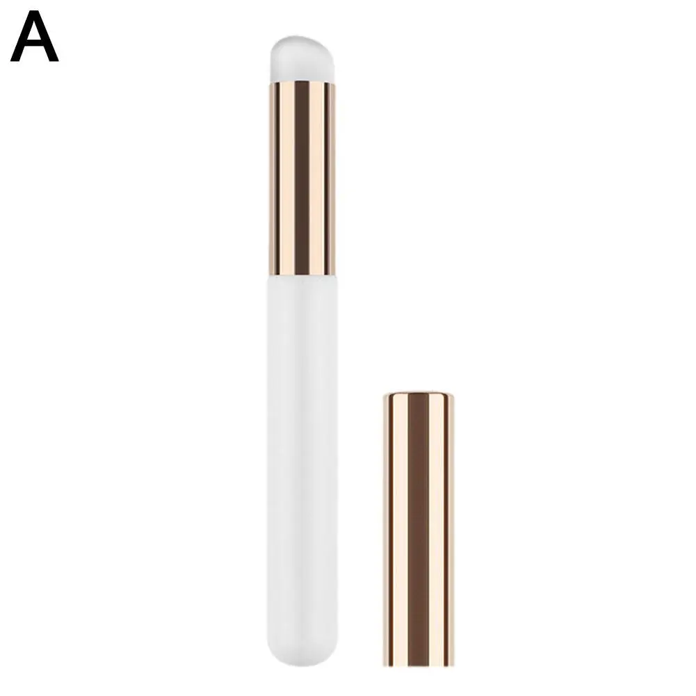 Silicone Lip Brush Q Soft Lip Brush With Lid