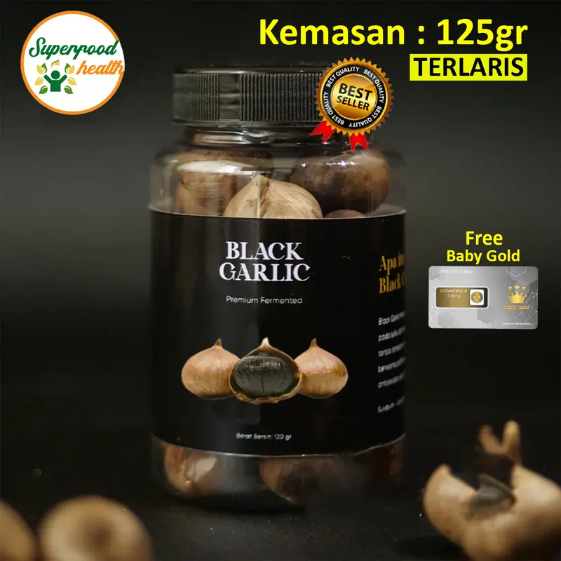 [ORI] BAWANG HITAM SOLO (BAWANG HITAM TUNGGAL) SUPERFOOD BERMACAM KHASIAT 2