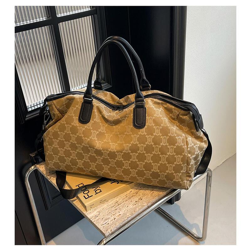 Product Introduction of Large capacity new men's and business travel storage luggage bag, women's yoga fitness handbag, single shoulder luggage  bag ash  trevino  duffle  bag beg  lc  travel duffle  bag riize  travel  bag Extra Large Waterproof Moving Bag travel  bags 1