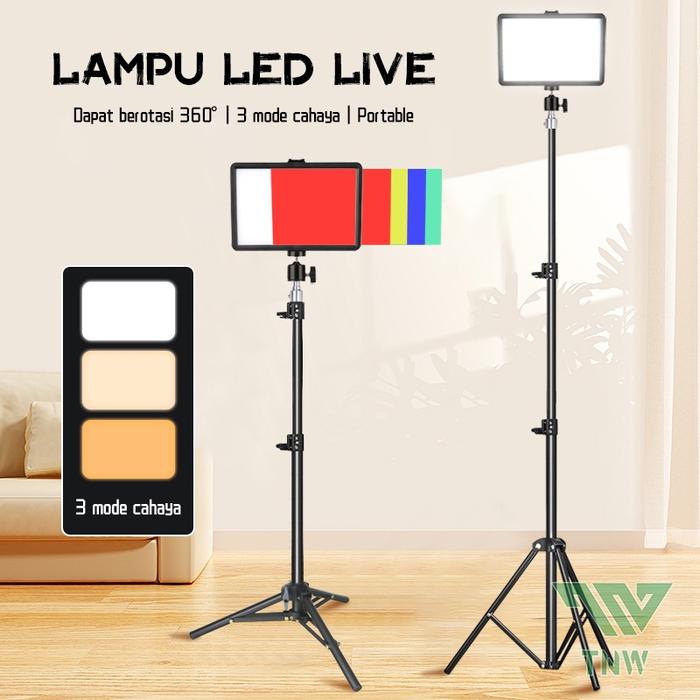 Tnw Light Promo TNW Lampu Fotografi Lampu LED Video Light Ringlight Lampu Foto ...