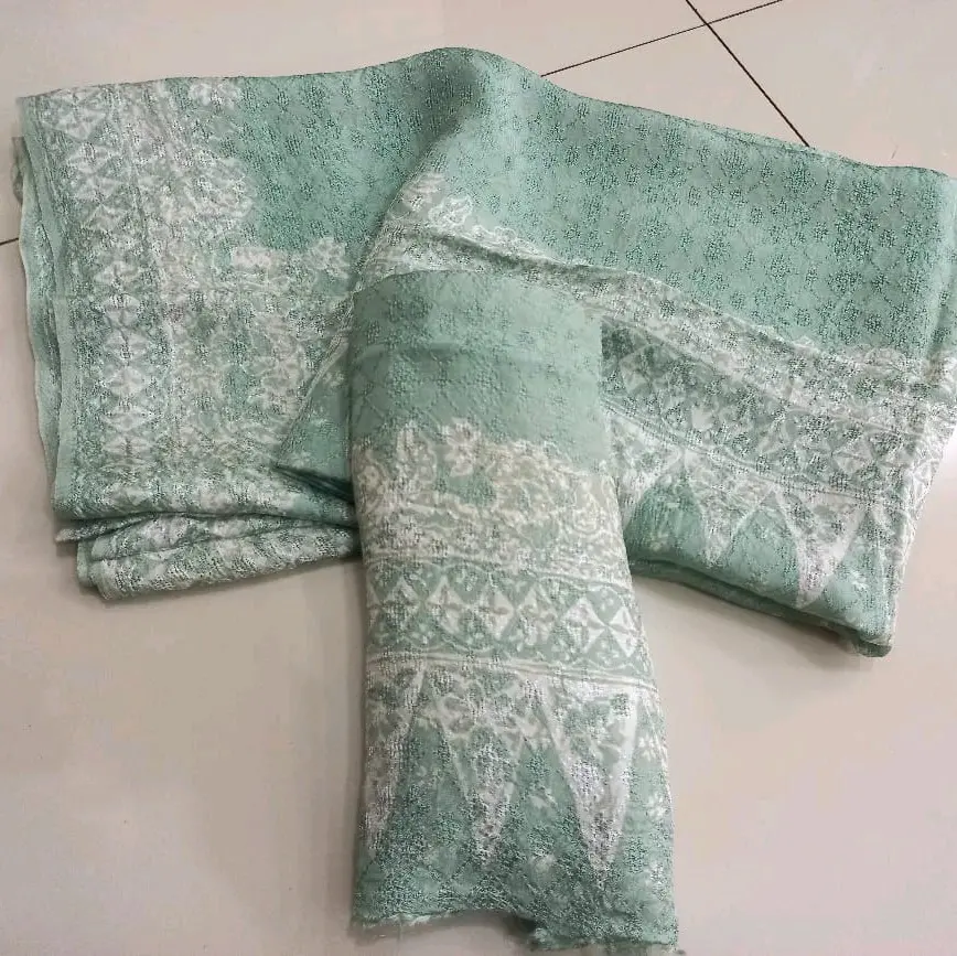 kain batik viscose semi sutra motif Jupri khas Cirebon batik Fariza