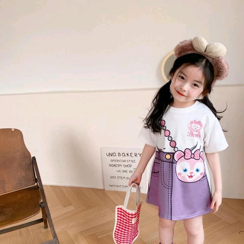 midi dress kartun anak Santai 2