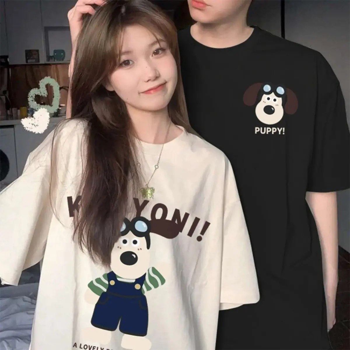 【ส่งจากไทย】เสื้อยืดคอกลมแฟชั่น เสื้อยอดฮิตลายเสื้อแขนสั้นเสื้อแขนสั้นใส่ได้ทั้งผู้หญิงและชาย ลายแฟชั่น ผ้านุ่มใส่สบายมาก ผู้ชาย Clothing Man