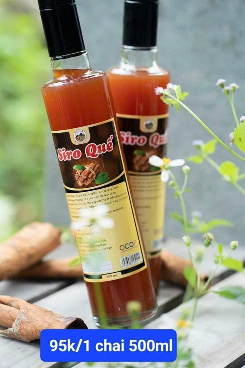 Product Introduction of Siro Quế-Hương Quế Trà Bồng 500ml/Rất thơm ngon 4