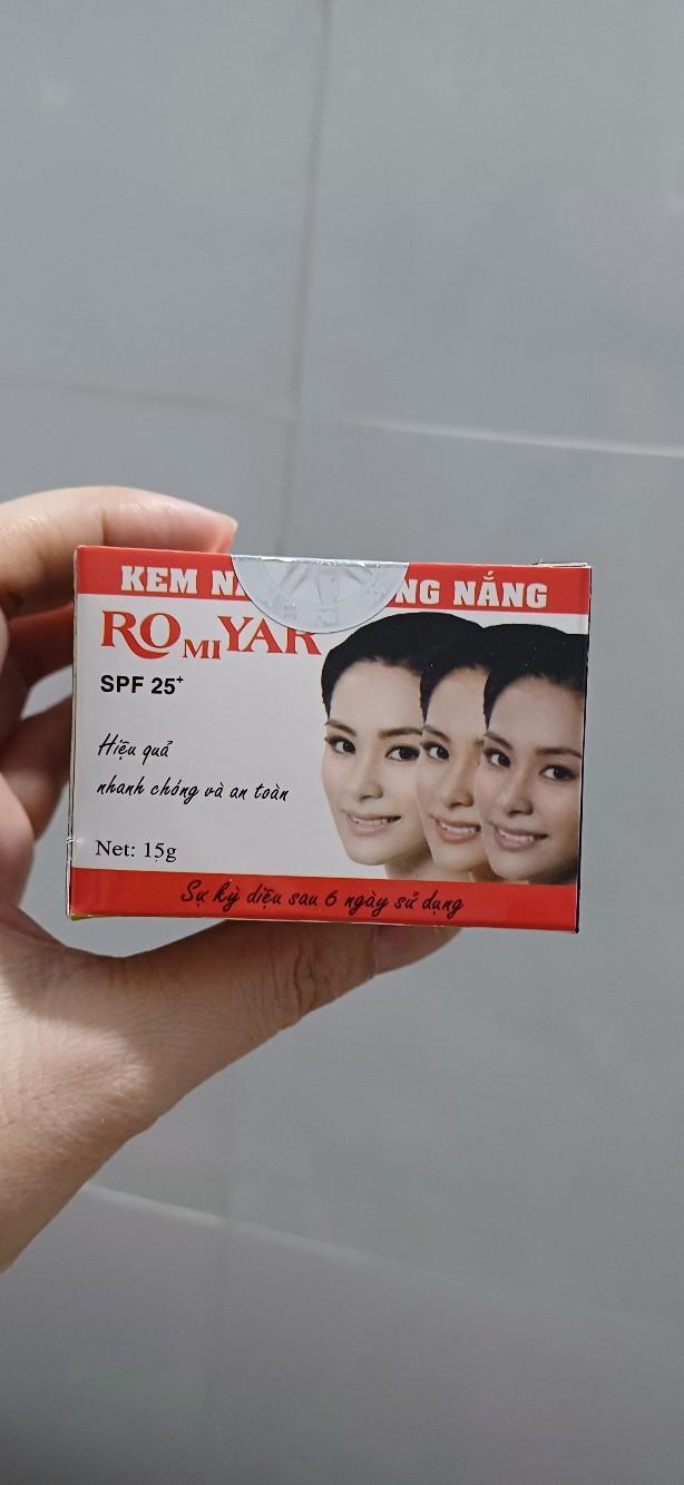 Product Introduction of kem n.ám - chống n.ắng ROMIYAR 15g Kem dưỡng da Tất cả các loại da Không chứa cồn Kem Chống Nắng Skincare Kem Face 3