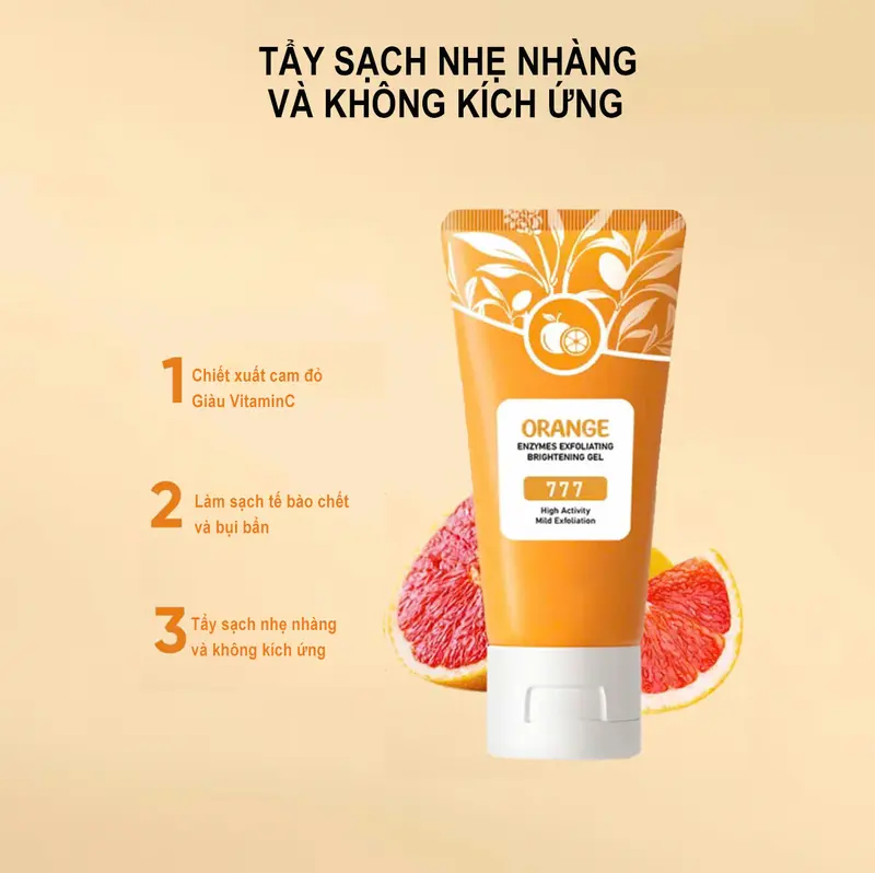 [MUA 2 GIẢM 30%] Tẩy Tế Bào Chết Da Mặt Cho Học Sinh Sinh Viên Nam Nữ Skincare Làm Sạch Da Nhẹ Nhàng Gel Exfoliator 3