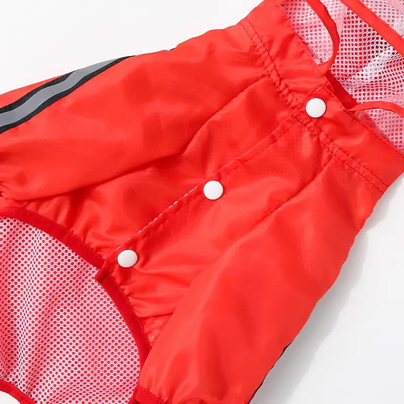 Áo mưa cho chó cưng, HEHUS, Thích hợp cho chó lớn, Trung Bình và Nhỏ, Chống gió và chống mưa, Áo Hoodie cho chó Con, cho áo khoác 8