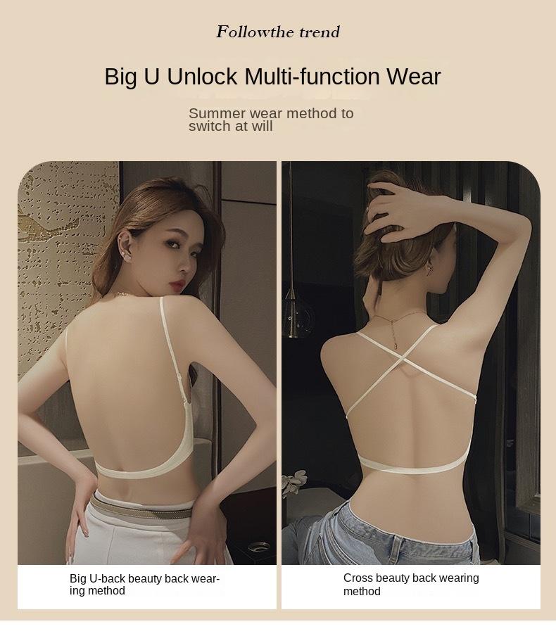 Product Introduction of Áo Ngực Không Dây, Thời Trang, Khóa Trước, Liền Mạch, Lưng Đẹp Gợi Cảm, Ngực Nhỏ Đẩy Lên, Lớn Và Thoải Mái, Áo Ngực Đồ Lót Nữ 2