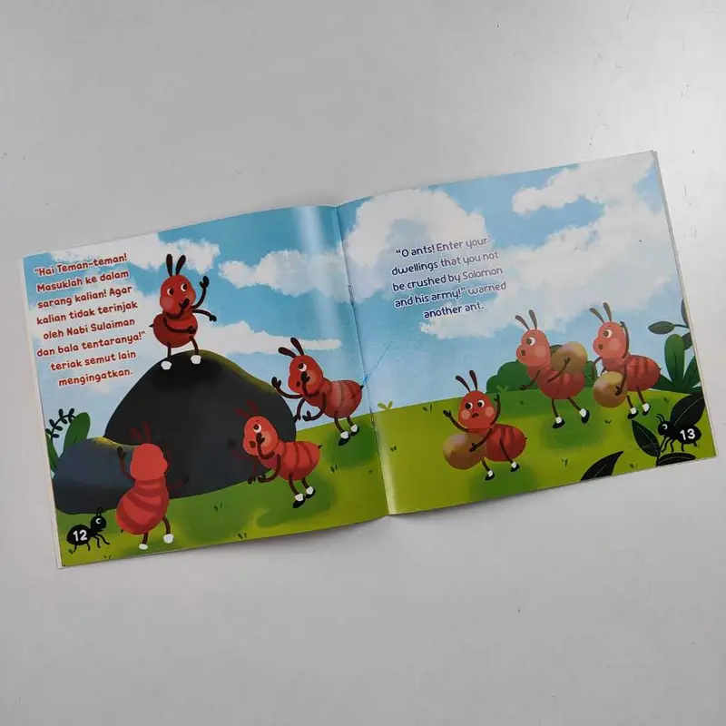 Cerita Hewan dan Nabi Untuk Anak Soft Cover Kertas Art Paper Full Color Lingkar Media Books 1