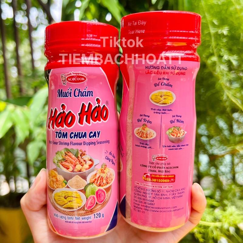 Muối chấm Hảo Hảo tôm chua cay hủ 120g Acecook Việt Nam date mới Gia Vị chua cay 1