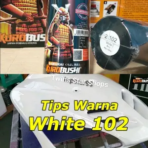 Samurai Paint Pilok Pilox Cat Semprot Putih White 102 400cc Spray Paint Kurobushi