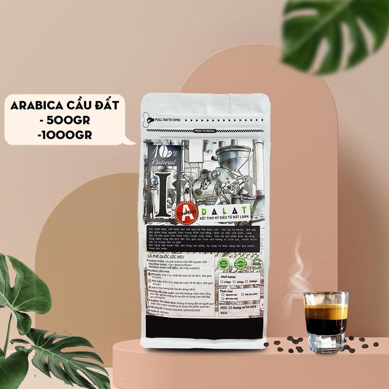 Cà phê rang mộc - Arabica Cầu Đất Cafe Coffee