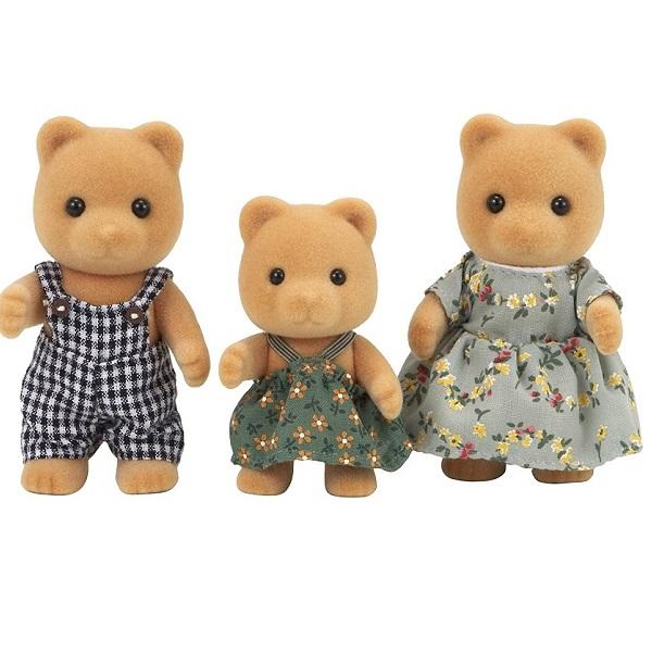 Mainan Koleksi Sylvanian Families EBS Bear Family 1