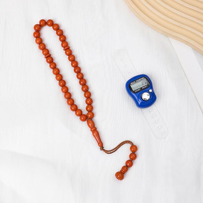 33 Pieces Two Sets of Prayer Beads Cross-border Worship Prayer Beads Muslim Prayer Beads Middle Eastern Muslim Accessories 4