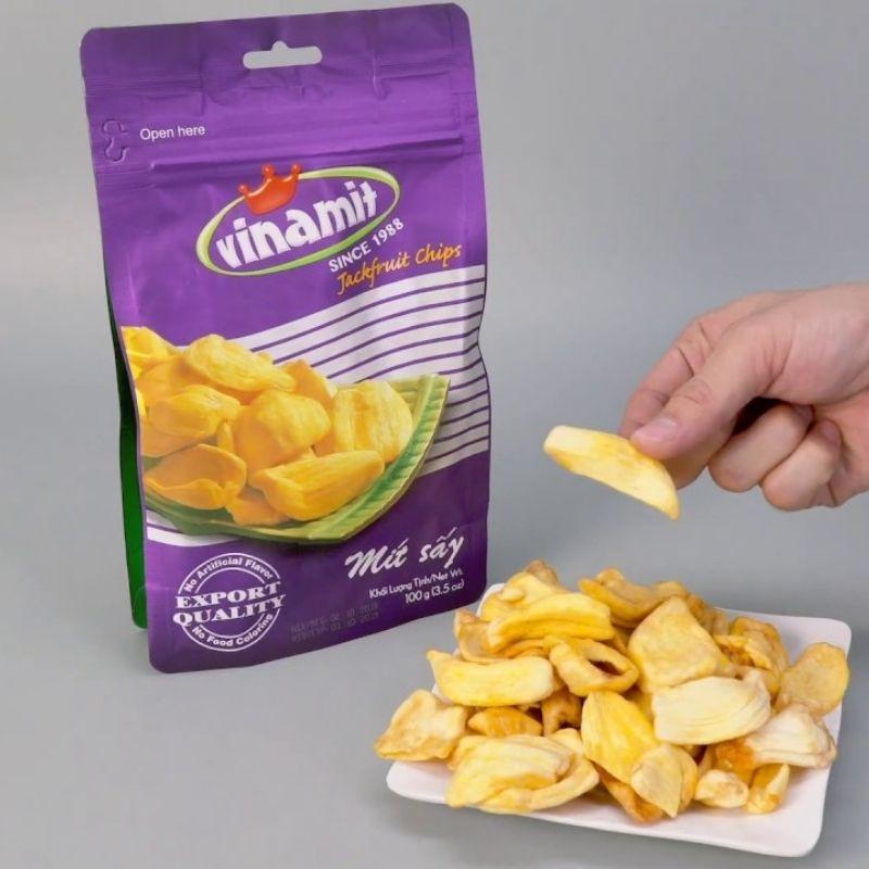Mít sấy tươi ngon Vinamit túi 100g