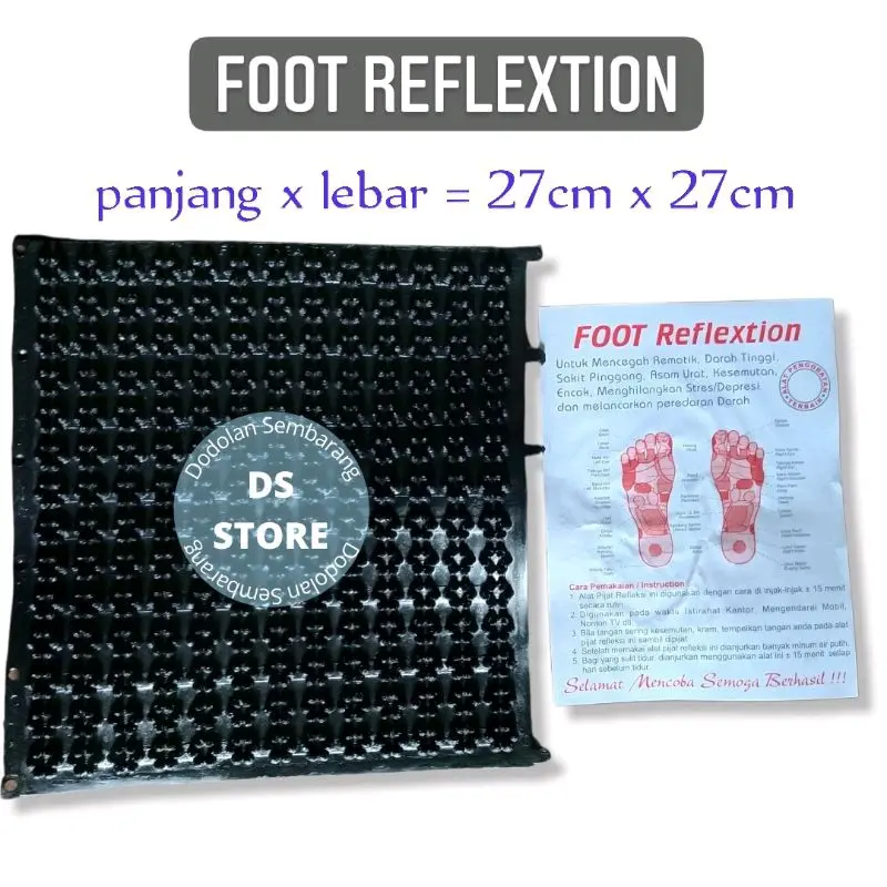 Karpet terapi akupuntur model datar terapi kaki datar Pijit
