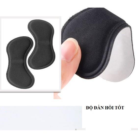 Miếng lót giày bảo vệ sau gót 4D, Lót gót giày có keo dán tiện dụng giúp không rớt gót khi mang giày 4