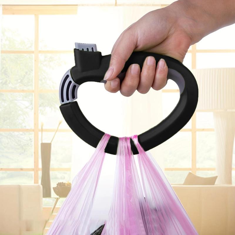 Product Introduction of Grocery Bag Handle Carrier, 1 Count/2 Counts Portable Shopping Bag Handle, Food Bag Carrier, Kitchen Storage and Organization Supplies 0