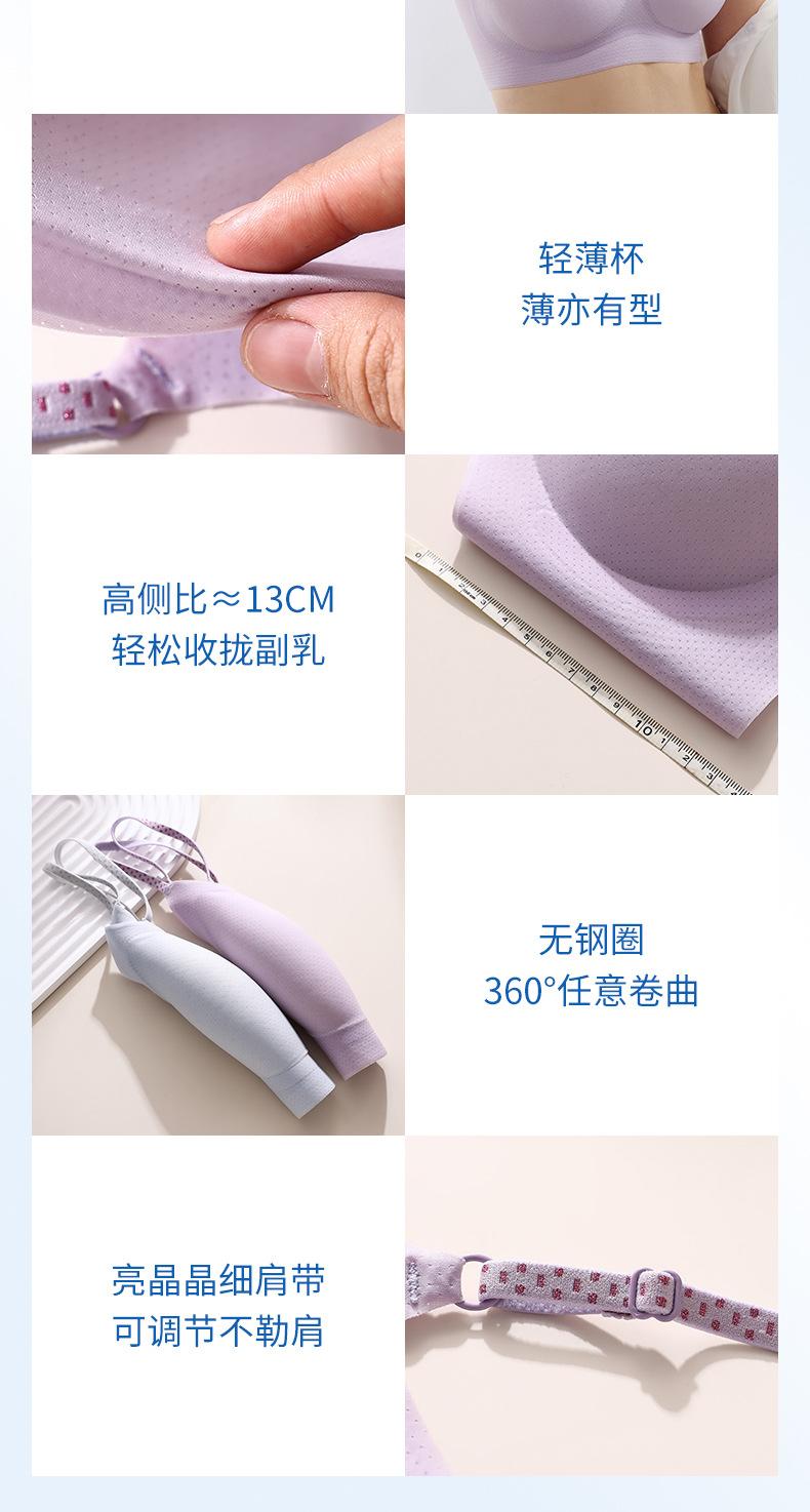 Product Introduction of [SILKELLE]Thin with Shoulder-Straps Underwear Push up Lifting Traceless Ventilation Comfortable Back Shaping 20