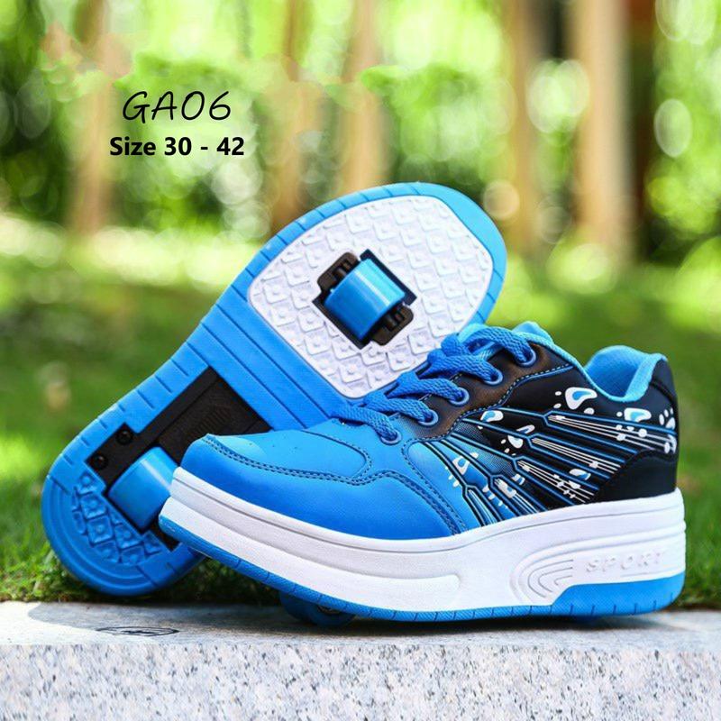  Giày bánh xe có đèn LED phát sáng cho bé trai bé gái NHÍM SHOP GB21 – Hottrend giày trượt trẻ em đa năng 