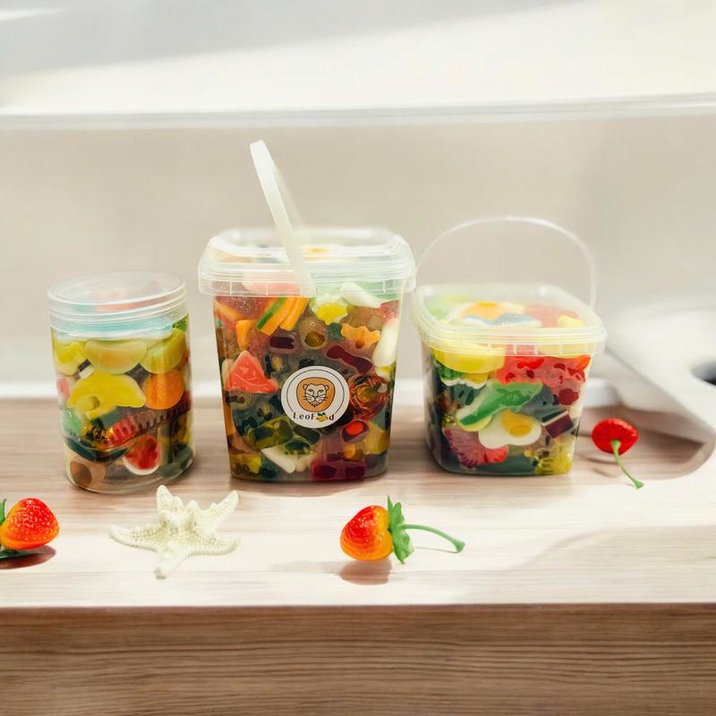 [L] LEOFOOD - Kẹo dẻo chíp chíp vị trái cây mix vị kẹo  dẻo kẹo  dẻo banh keotet chip