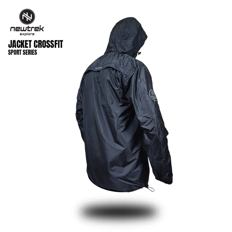 Newtrek Jaket Outdoor - Pakaian Jaket Parasut Olahraga Uniseks Crossfit Sport Series jaket pendaki gunung jaket  windbreaker gorpcore  wildshell arei  gorpcore gorpcore  gunung 3