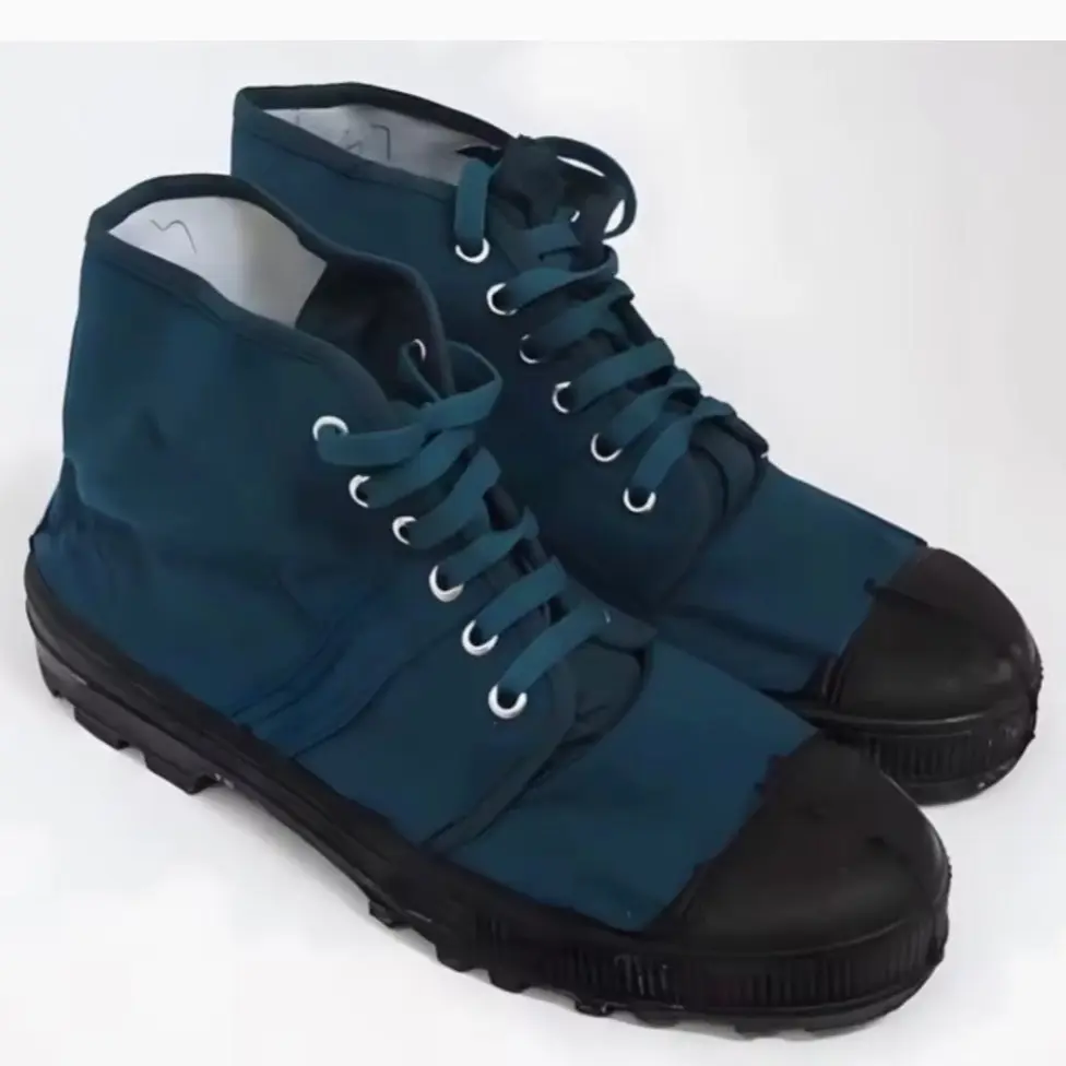 Giày vải DQTV,giày vải BHLĐ Giày Bảo Hộ Cao Su Shoes