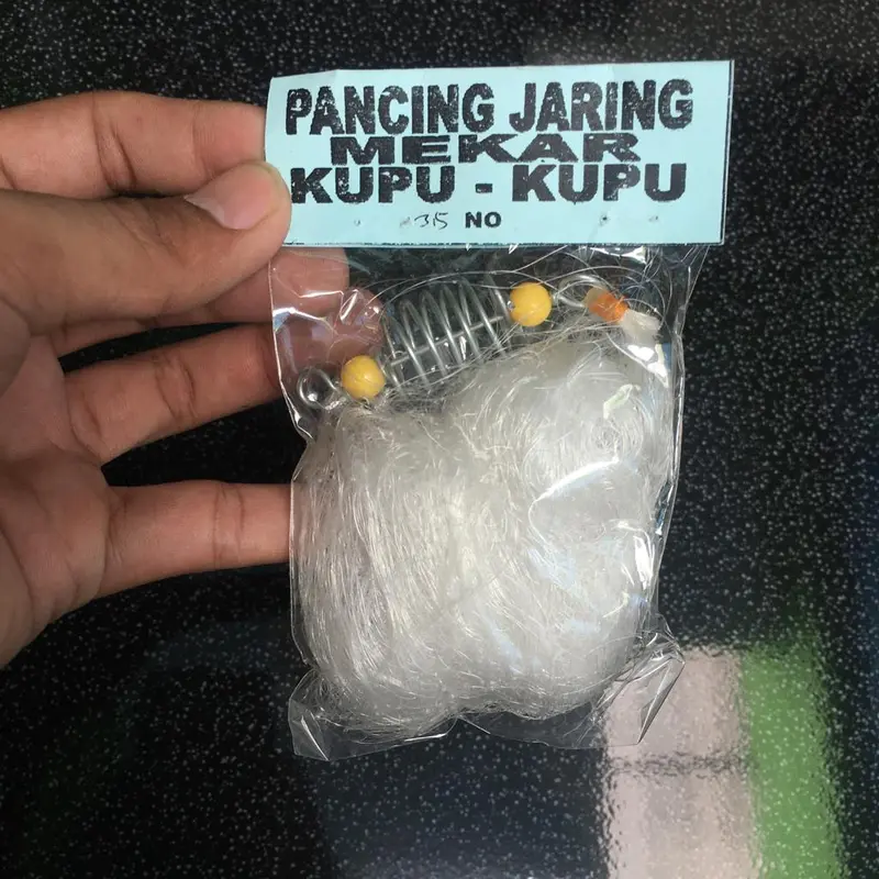 Pancing Jaring biasa dan Pancing Jaring Kupu-Kupu Ikan Joran Reel 2