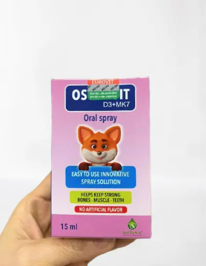 D3 + MK7 OSTELIVIT hỗ trợ tăng chiều cao (dạng xịt) 0