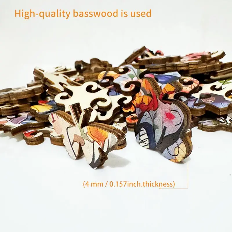Wooden Puzzle, Creative Life Tree Shaped Jigsaw Puzzle, Educational Toy for Adults & Teens, Birthday Gift, Home Decor, Gift for Her, Men's Gift 3
