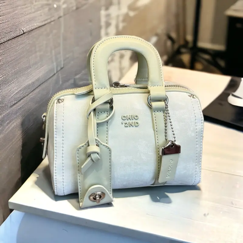 Túi Xách Nữ Chio Đeo Chéo Size 18 Da Pu Mẫu Mới 2025 1789 Bag Nữ Nhung Kem tui qc 1