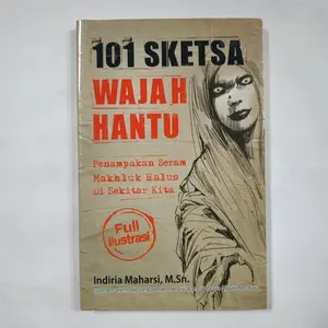 Buku Horor - 101 Sketsa Wajah Hantu