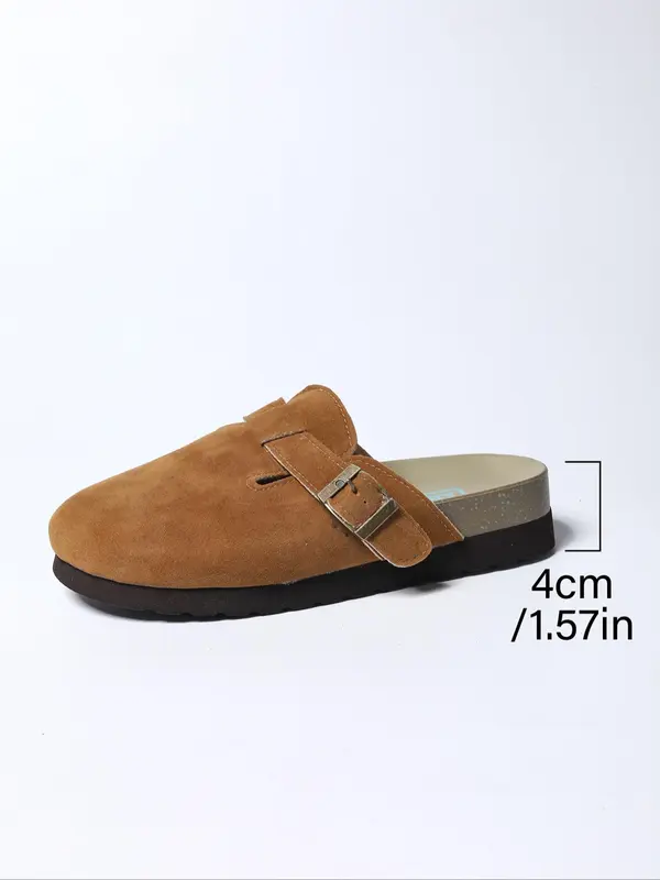 Women's Fashionable Plain Color Slip on Sandals, Casual Comfortable Soft Sole Sandals for Summer, Lightweight Breathable Shoes for Daily Wear, Girl 5