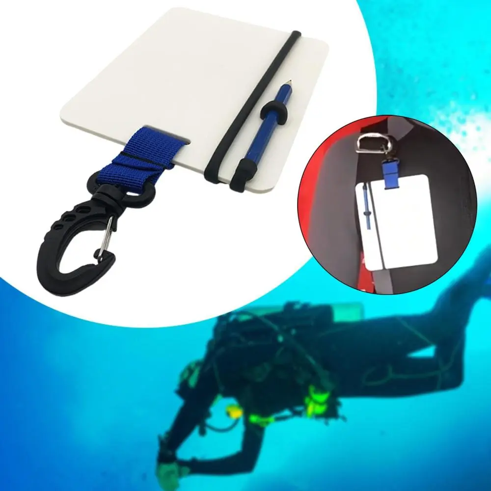 Dive Writing Underwater Writing Board with Clip and Pencil Notebook ...