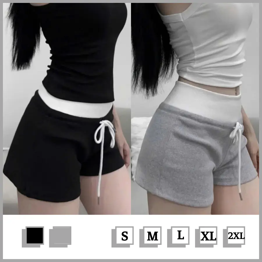 Combo 3 Quần Short Nữ Quần Đùi Ôm Body Vải Tăm Lạnh Tôn Dáng Cạp Cao Chất Thun Gân Dày Dặn Nữ Tính Mùa Hè