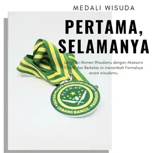 Kalung Medali Wisuda Bahan Akrilik hadiah