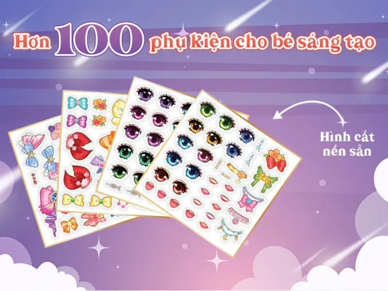 Sách Thiếu Nhi - Sách Trang Điểm Ruby - Công Chúa Chòm Sao - MEGA - Newshop 5