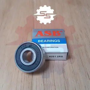 Bearing 6201 2rs ASB tutup karet Original