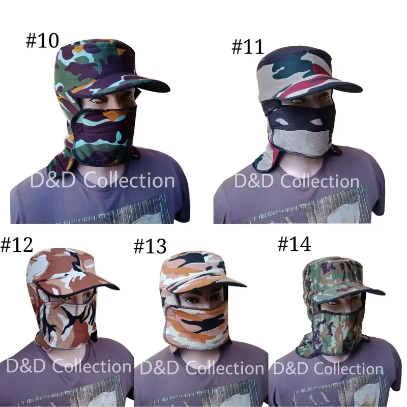 Topi Jepang Masker Premium Motif Loreng Army Topi Mancing Topi proyek 2