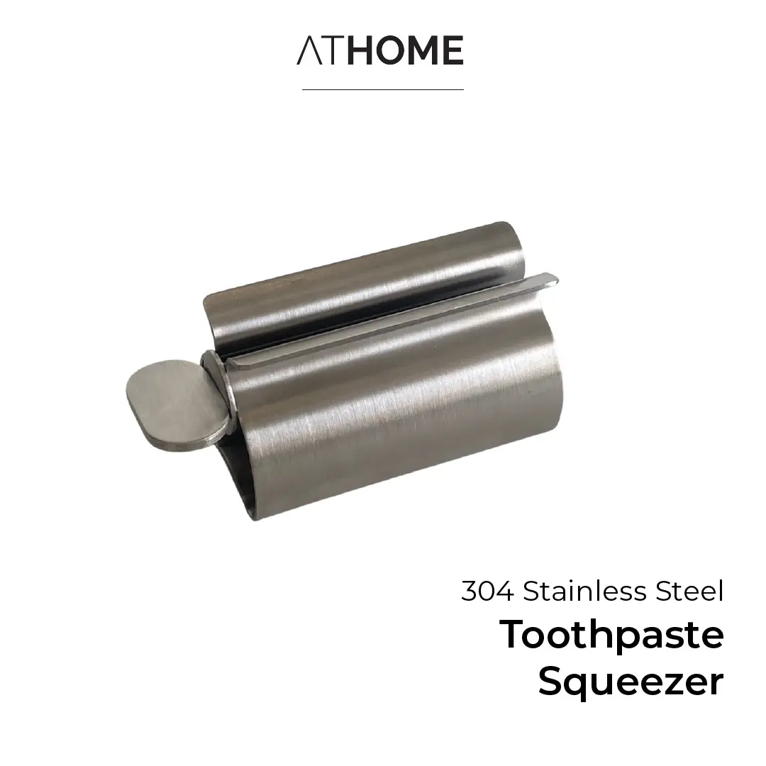 ATHOME Toothpaste Squeezer / Stand Dispenser Odol Alat Penjepit Penggulung Pasta Gigi Mode Roll
