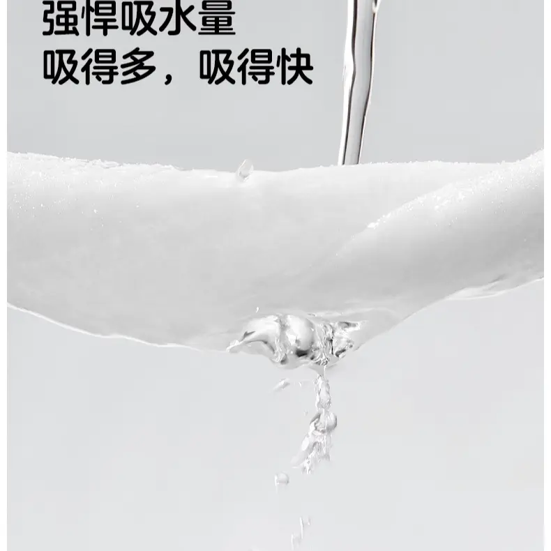 ￼Khăn mặt khô cao cấp KUB, giấy lau đa năng dùng 1 lần có thể tái sử dụng - Gói 320 khăn tặng kèm móc treo 4