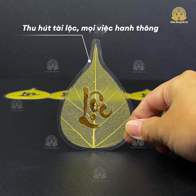 Lá bồ đề bỏ ví ốp điện thoại bóp balo túi xách ví của Trầm Hương Hà Xá Decor Decor Phòng Trang Trí Nhà Decor 6