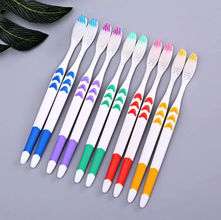 SIKAT GIGI DEWASA BAHAN LEMBUT 1 SET ISI 10 PCS TOOTHBRUSH DOUBLE CARE SENSITIVE/ SIKAT GIGI 10IN1 DEWASA 3